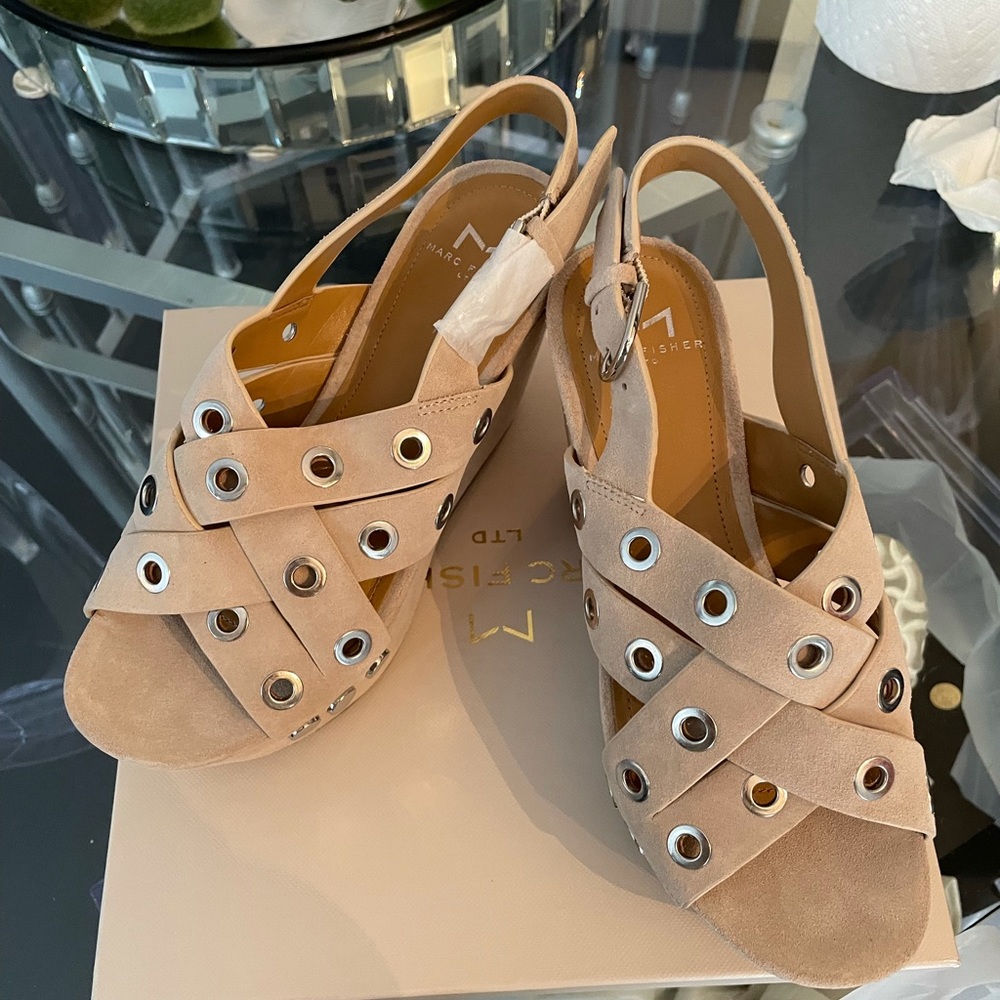 Brand new Marc fisher wedges